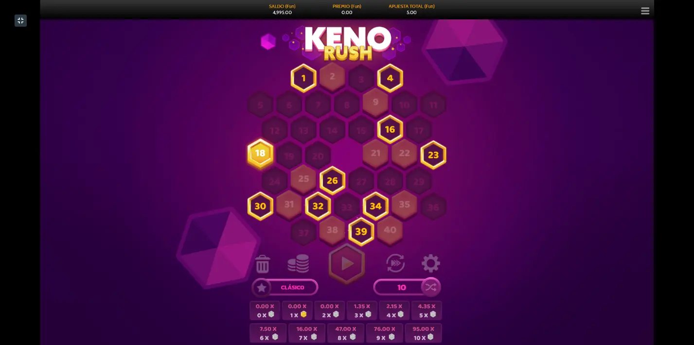 Casino Keno online en Chile Casino Keno online