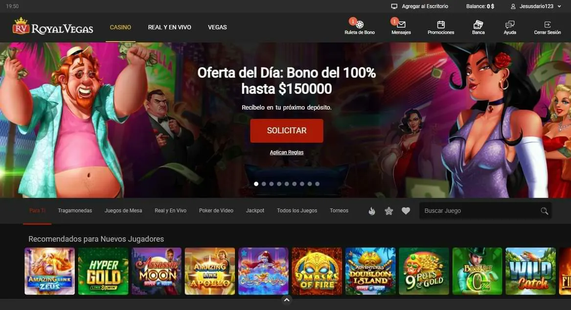 Royal Vegas Casino online seguro en Chile Royal Vegas Online Casino